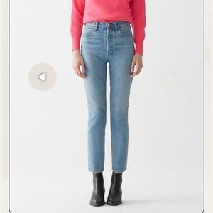 Agolde Remy High Rise Straight In Signal